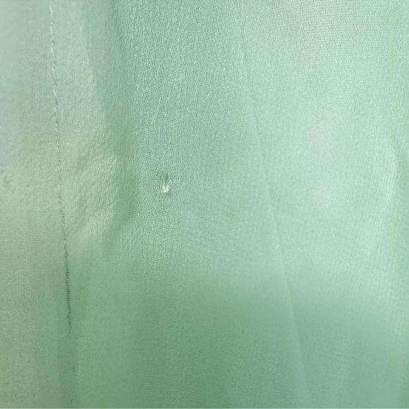 Vintage Jack Bryan Mint Green Beaded Sequin Evening Gown Dress SZ 12 Fairycore - Picture 12 of 14